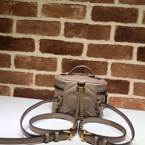 Hyper Peter GUCCI Marmont GG mini backpack 0713